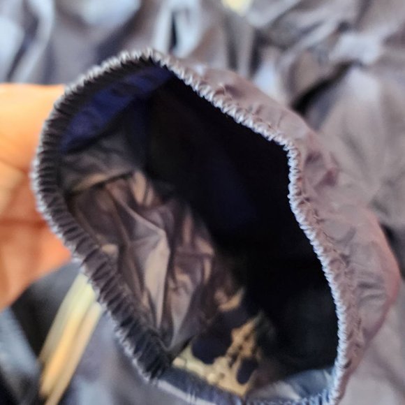 Eddie Bauer Jacket Men's Size XL Blue Windbreaker Hooded Pockets Zipped - Picture 10 of 14